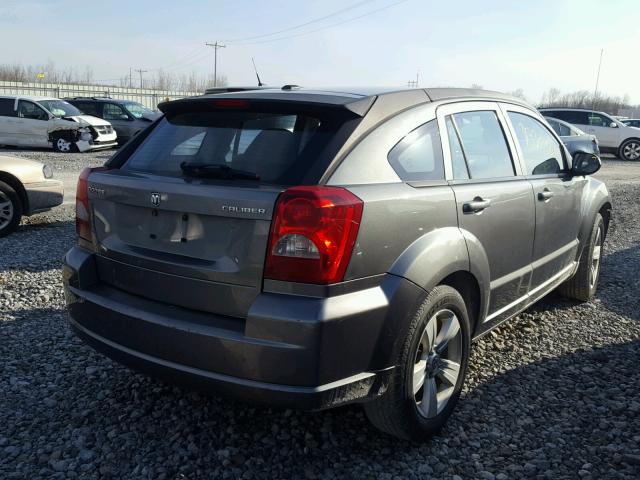 1B3CB3HA5BD249199 - 2011 DODGE CALIBER MA GRAY photo 4