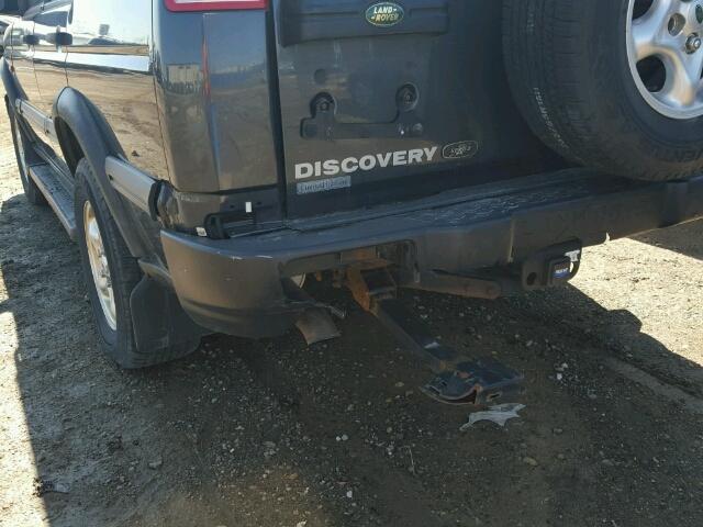 SALTY1240YA245536 - 2000 LAND ROVER DISCOVERY GRAY photo 9