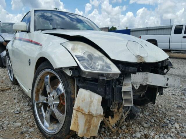 JN1AZ34D36M307868 - 2006 NISSAN 350Z COUPE WHITE photo 1