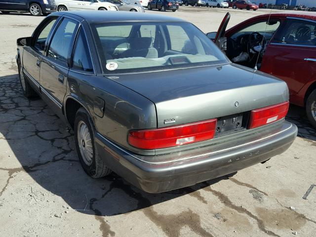 2G4WB52K3T1448155 - 1996 BUICK REGAL CUST GRAY photo 3