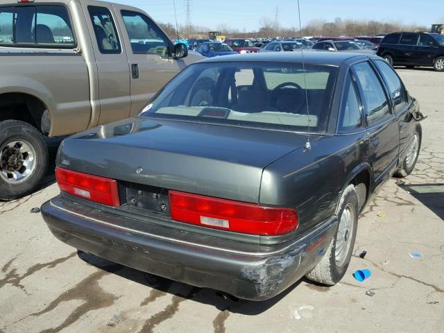 2G4WB52K3T1448155 - 1996 BUICK REGAL CUST GRAY photo 4