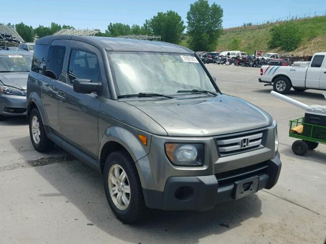 5J6YH28708L003915 - 2008 HONDA ELEMENT EX GRAY photo 1