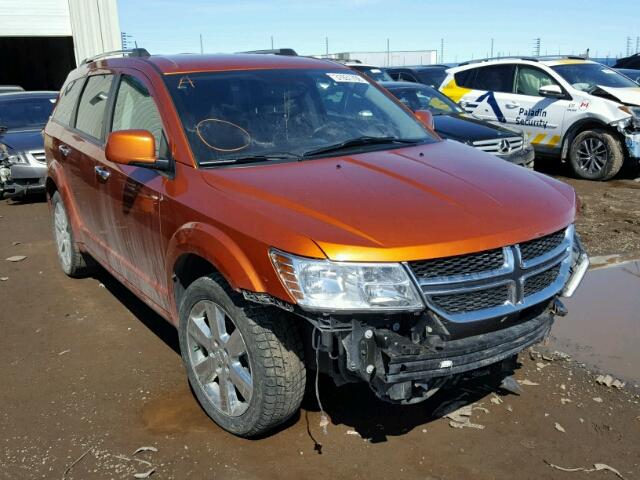 3D4PH6FG5BT570230 - 2011 DODGE JOURNEY R/ ORANGE photo 1