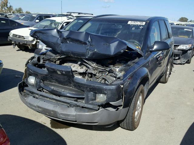 5GZCZ63B52S834466 - 2002 SATURN VUE BLACK photo 2