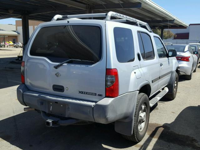 5N1ED28Y9YC587661 - 2000 NISSAN XTERRA XE GRAY photo 4