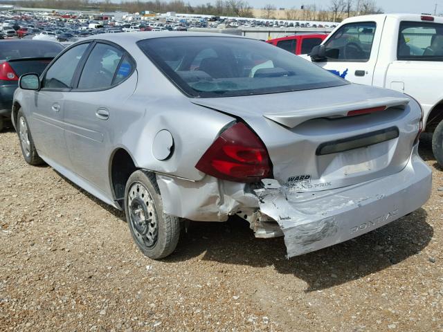 2G2WP522351298772 - 2005 PONTIAC GRAND PRIX Gümüş foto 3