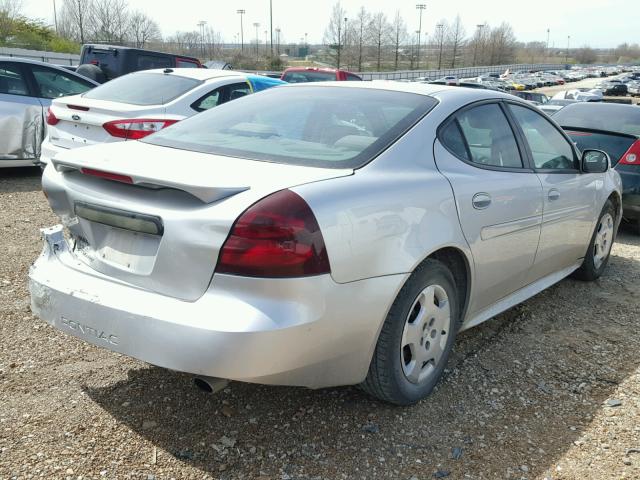 2G2WP522351298772 - 2005 PONTIAC GRAND PRIX Gümüş foto 4