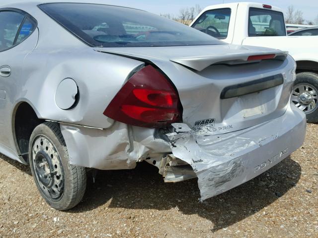 2G2WP522351298772 - 2005 PONTIAC GRAND PRIX Gümüş foto 9