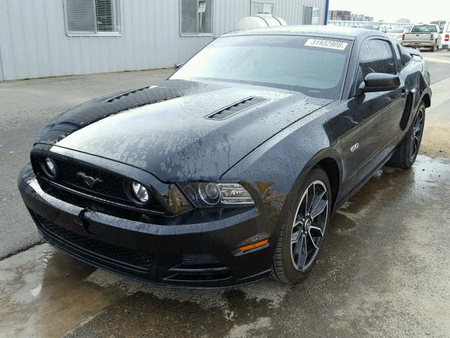 1ZVBP8CF0D5250346 - 2013 FORD MUSTANG GT BLACK photo 2