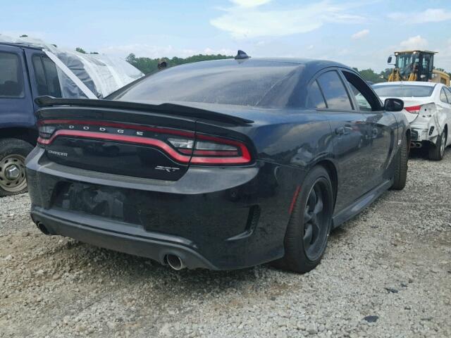 2C3CDXEJ86H179572 - 2016 DODGE CHARGER SR BLACK photo 4