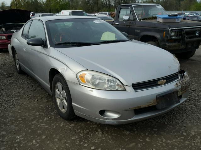 2G1WM15KX69178973 - 2006 CHEVROLET MONTE CARL 银色 照片 1