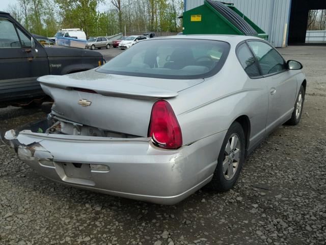 2G1WM15KX69178973 - 2006 CHEVROLET MONTE CARL 银色 照片 4