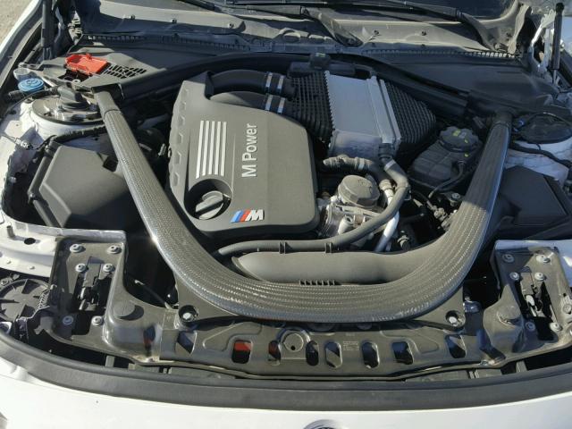 WBS3R9C53GK339096 - 2016 BMW M4 WHITE photo 7