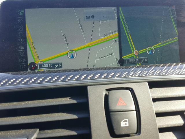 WBS3R9C53GK339096 - 2016 BMW M4 WHITE photo 9