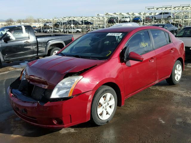 3N1AB61E08L743528 - 2008 NISSAN SENTRA 2.0 RED photo 2