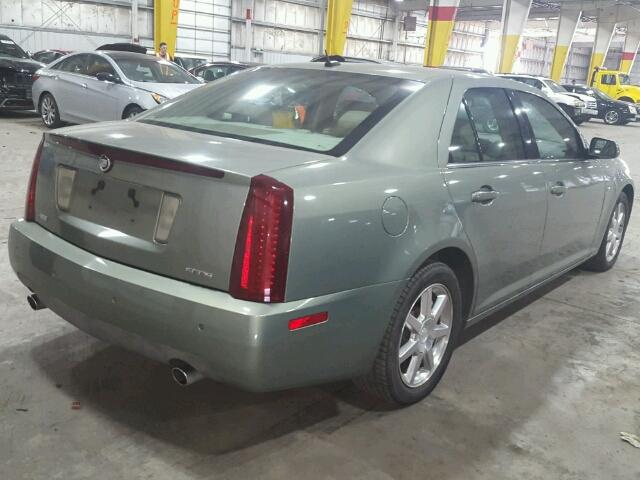 1G6DC67A850130094 - 2005 CADILLAC STS GREEN photo 4
