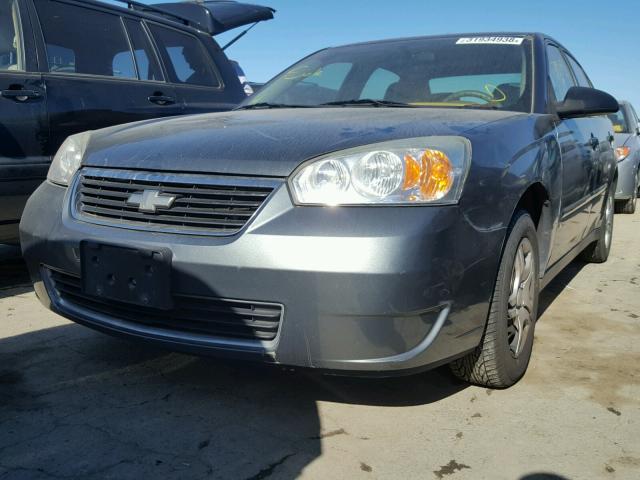 1G1ZS51F96F218471 - 2006 CHEVROLET MALIBU LS ნაცრისფერი ფოტო 2