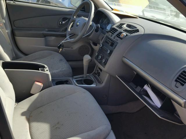 1G1ZS51F96F218471 - 2006 CHEVROLET MALIBU LS ნაცრისფერი ფოტო 5