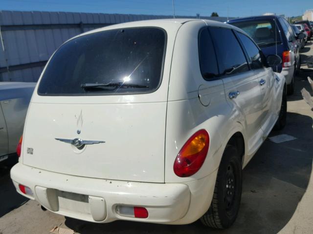 3C8FY68B34T218887 - 2004 CHRYSLER PT CRUISER WHITE photo 4