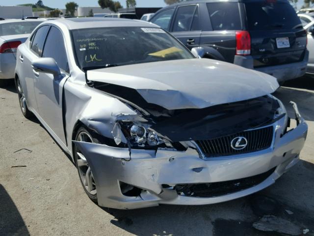 JTHBE262795023336 - 2009 LEXUS IS 350 SILVER photo 1