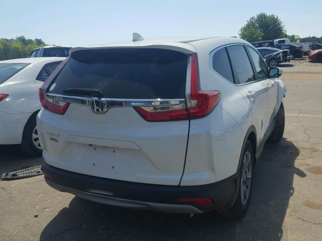 2HKRW1H87HH505134 - 2017 HONDA CR-V EXL WHITE photo 4