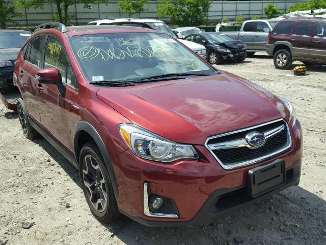 JF2GPANC0GH214695 - 2016 SUBARU CROSSTREK RED photo 1