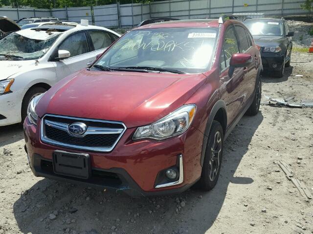 JF2GPANC0GH214695 - 2016 SUBARU CROSSTREK RED photo 2