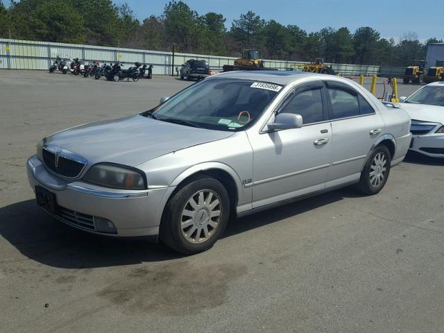 1LNHM86S23Y679771 - 2003 LINCOLN LS SILVER photo 2