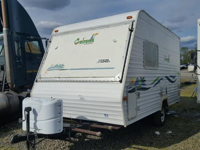 4YDT1701XX3009645 - 1999 KEYSTONE CABANA WHITE photo 2