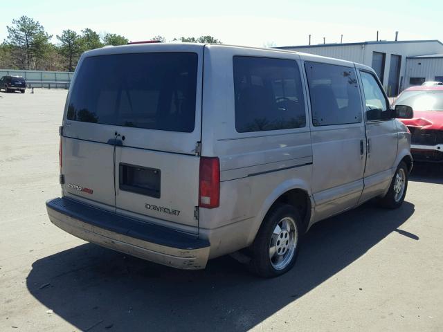 1GNEL19XX3B139457 - 2003 CHEVROLET ASTRO BEIGE photo 4