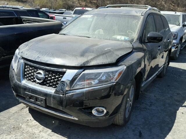 5N1AR2MMXGC618370 - 2016 NISSAN PATHFINDER BLACK photo 2