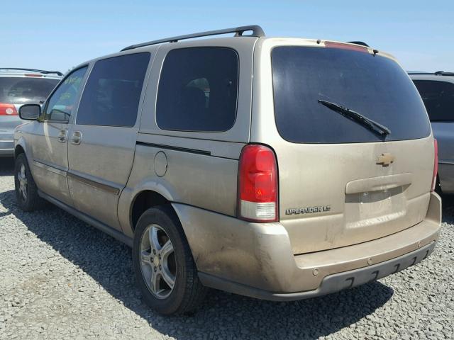 1GNDV23L25D267216 - 2005 CHEVROLET UPLANDER L 金色 照片 3