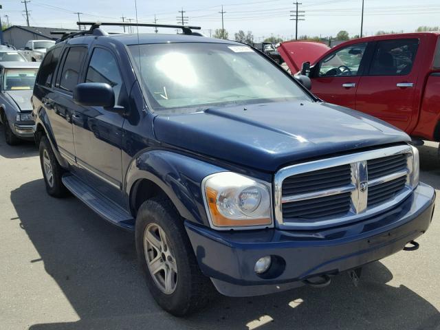 1D8HB58D04F133539 - 2004 DODGE DURANGO LI BLUE photo 1