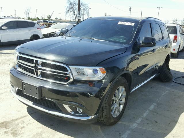 1C4RDHAG7GC424337 - 2016 DODGE DURANGO SX BLACK photo 2