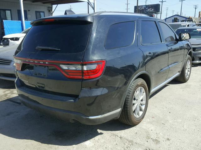 1C4RDHAG7GC424337 - 2016 DODGE DURANGO SX BLACK photo 4