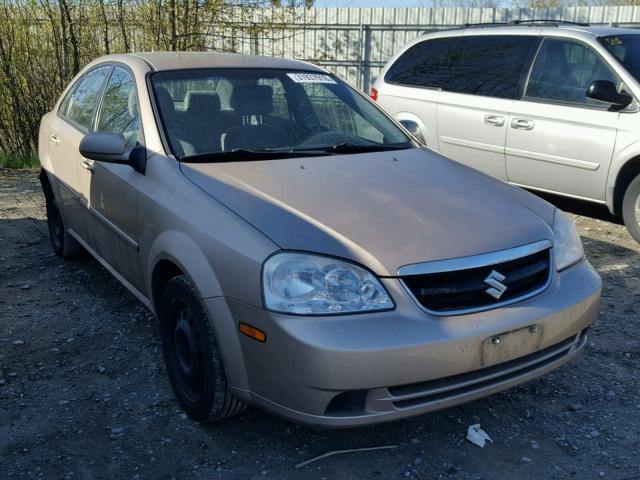 KL5JD56Z77K509972 - 2007 SUZUKI FORENZA BA TAN photo 1