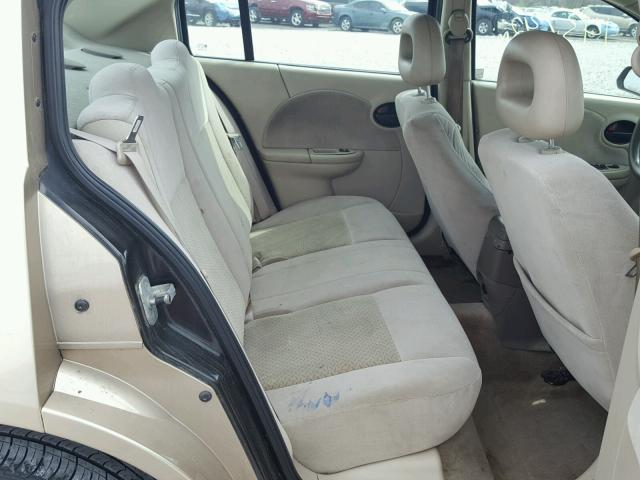 1G8AL55F76Z175883 - 2006 SATURN ION LEVEL ოქროსფერი ფოტო 6
