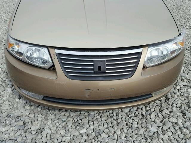 1G8AL55F76Z175883 - 2006 SATURN ION LEVEL ოქროსფერი ფოტო 9