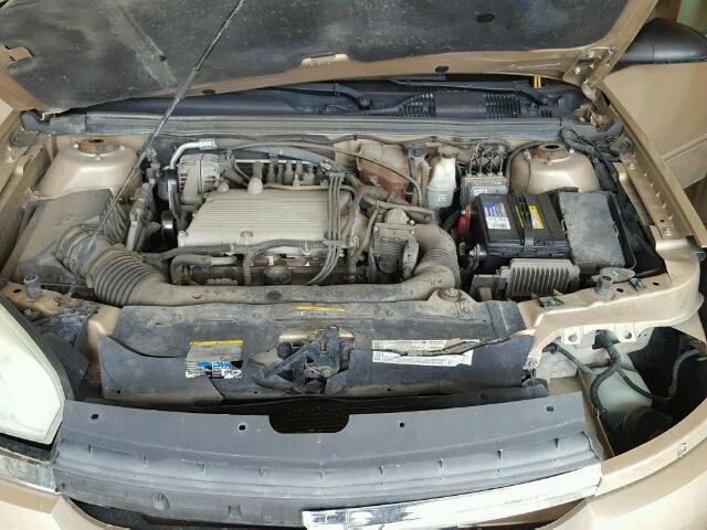 1G1ZT54895F122123 - 2005 CHEVROLET MALIBU LS 金色 照片 7