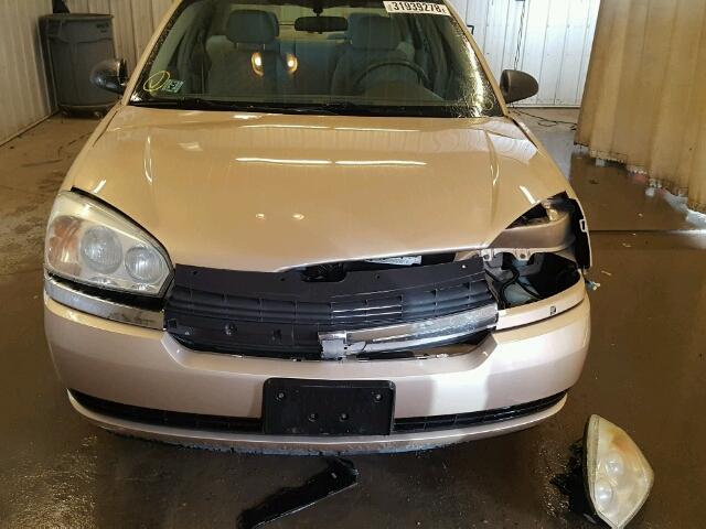 1G1ZT54895F122123 - 2005 CHEVROLET MALIBU LS 金色 照片 9