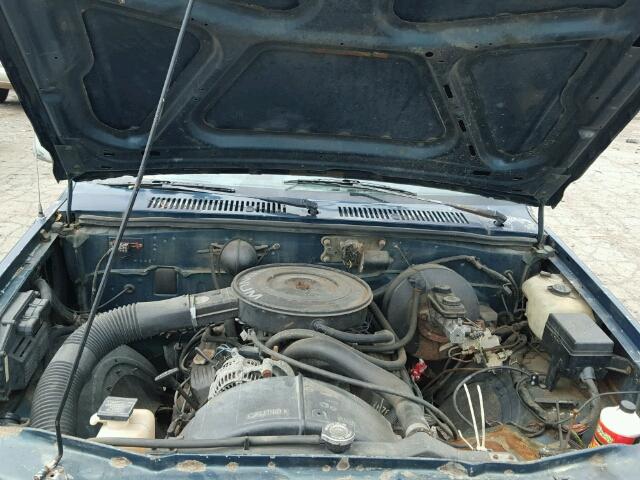 1B7FL23X0PS248222 - 1993 DODGE DAKOTA GREEN photo 7