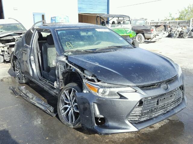 JTKJF5C7XFJ005114 - 2015 TOYOTA SCION TC 石墨色 照片 1