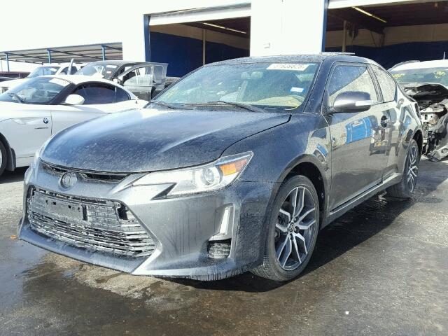 JTKJF5C7XFJ005114 - 2015 TOYOTA SCION TC 石墨色 照片 2