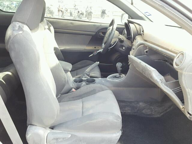 JTKJF5C7XFJ005114 - 2015 TOYOTA SCION TC 石墨色 照片 5