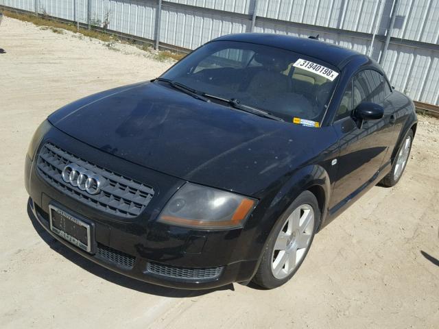 TRUSC28N951006401 - 2005 AUDI TT BLACK photo 2