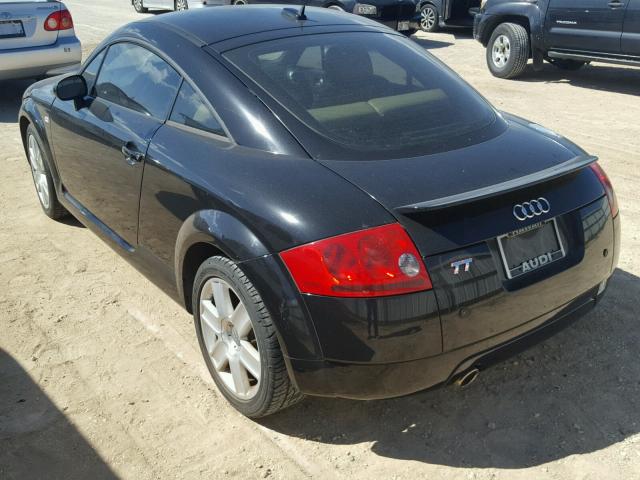 TRUSC28N951006401 - 2005 AUDI TT BLACK photo 3