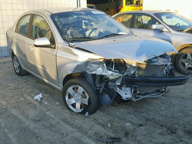 KL1TD5DE4BB123996 - 2011 CHEVROLET AVEO LS SILVER photo 1