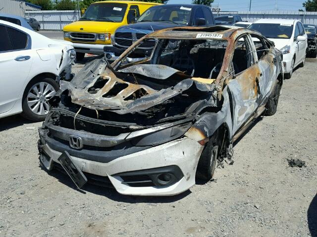 19XFC1F79GE211341 - 2016 HONDA CIVIC EXL BURN photo 2