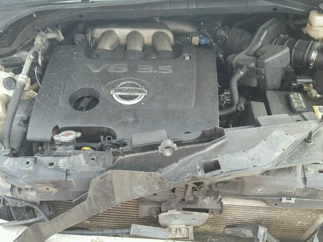 JN8AZ08T14W225186 - 2004 NISSAN MURANO SL SILVER photo 7