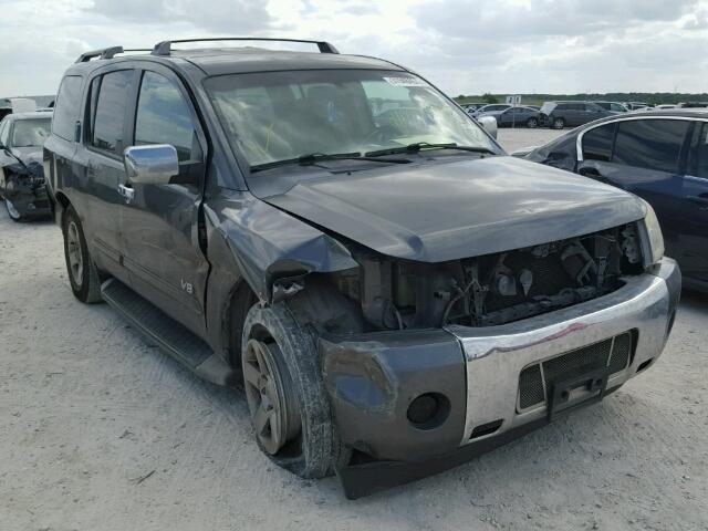 5N1AA08A47N708615 - 2007 NISSAN ARMADA SE CHARCOAL photo 1